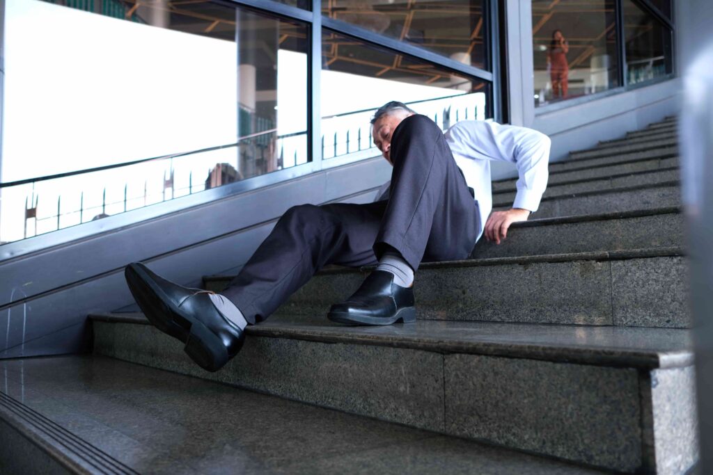Slip and fall injury