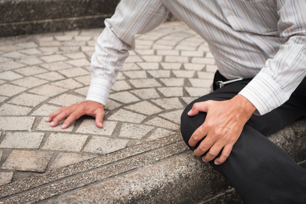 A man is slip and fall on a premises - Got injured